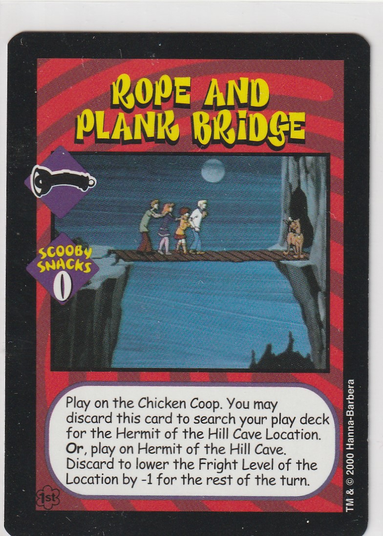 Rope and Plank Bridge
